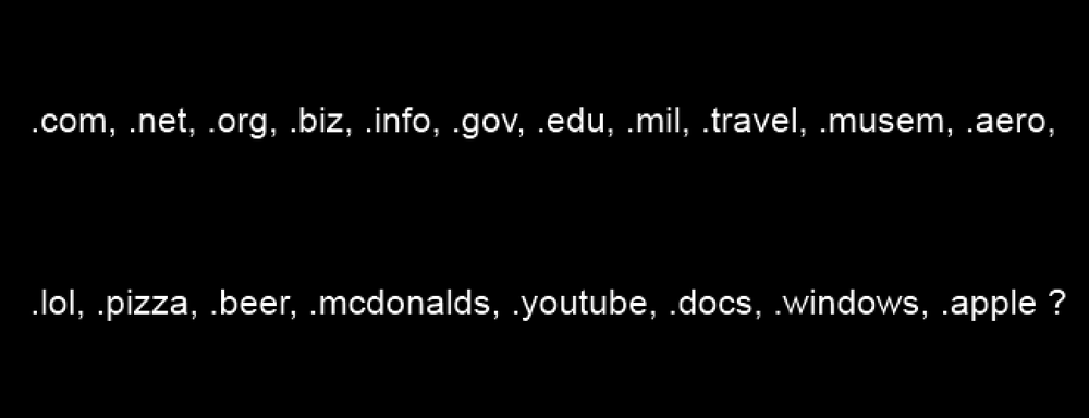 com, net, org и другие суффиксы веб-сайтов известны как домены верхнего уровня TLD В то время как мы обычно видим только несколько из них, их