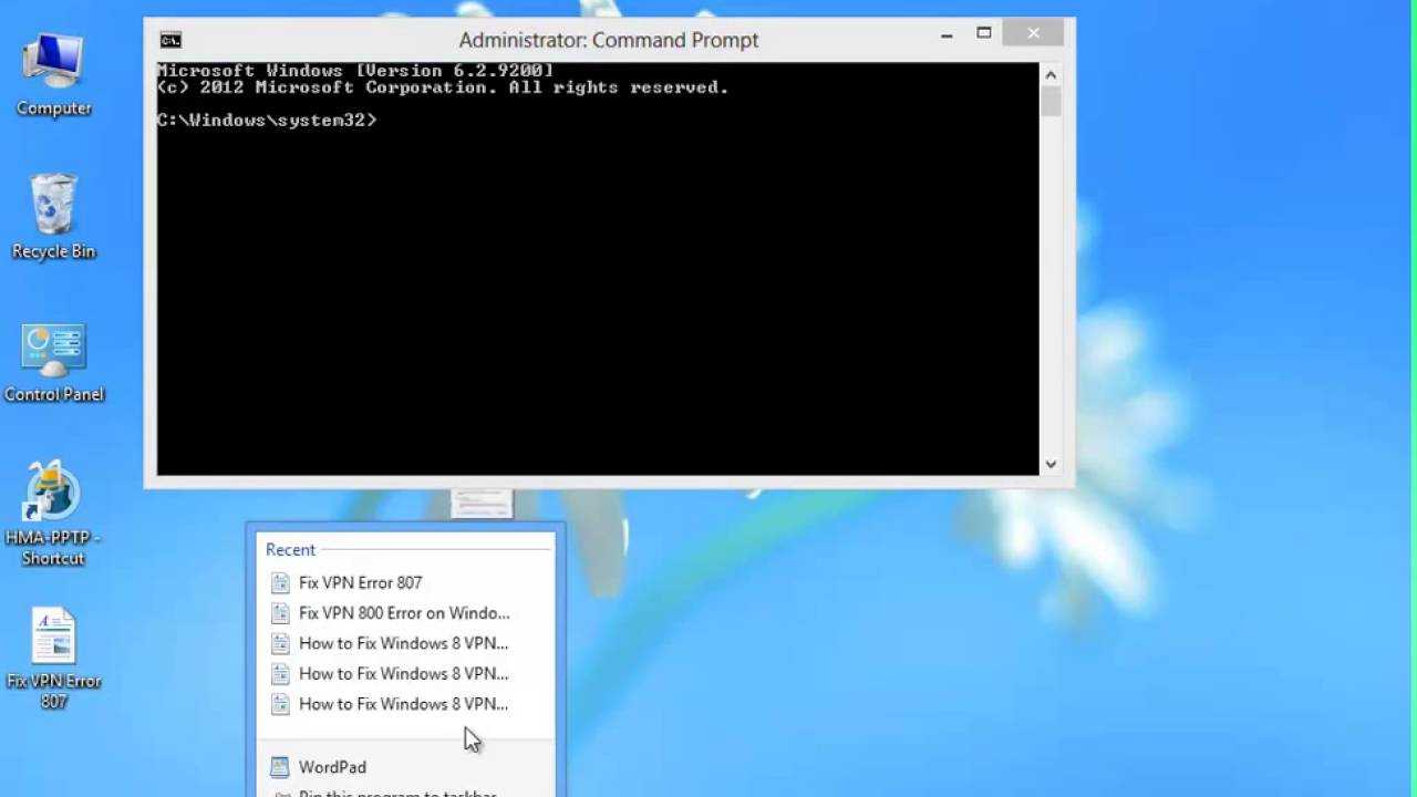 Как исправить ошибку vpn 807 в windows 10