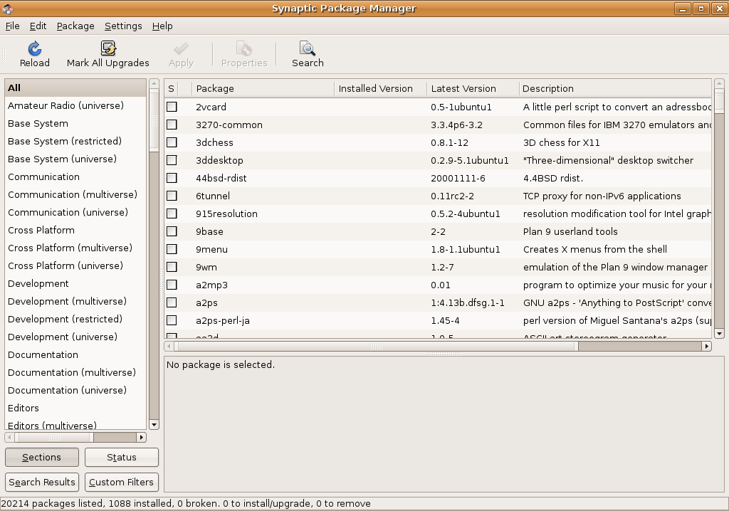Synaptic linux. Пакетные менеджеры Linux. Synaptic. Synaptic package Manager. Менеджер пакетов.