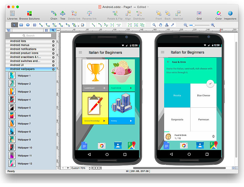 Как сделать приложение из сайта на андроид. Интерфейс мобильного приложения. Android Studio Интерфейс. Android Studio приложение. Макет приложения.