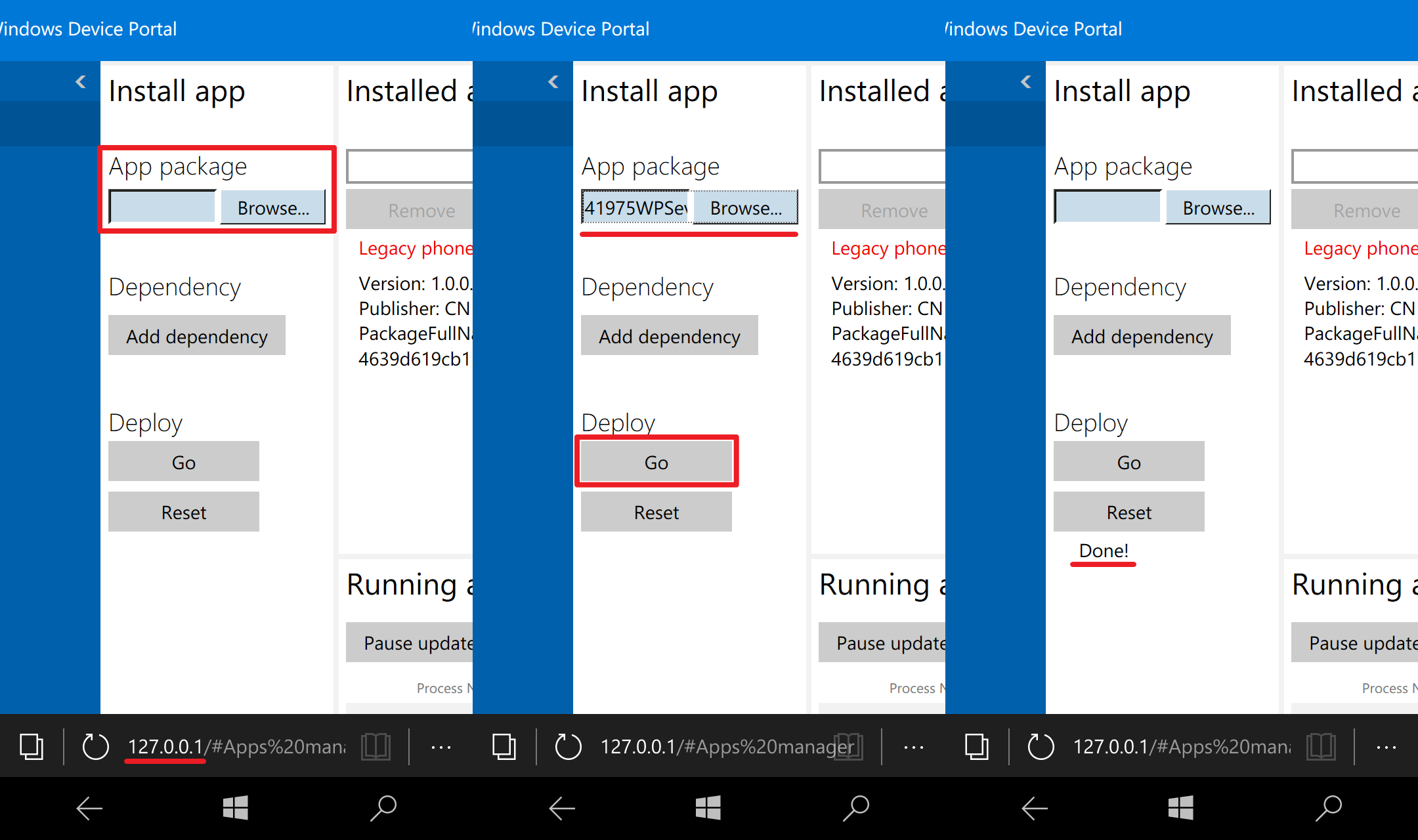 Преобразование приложения windows в универсальное