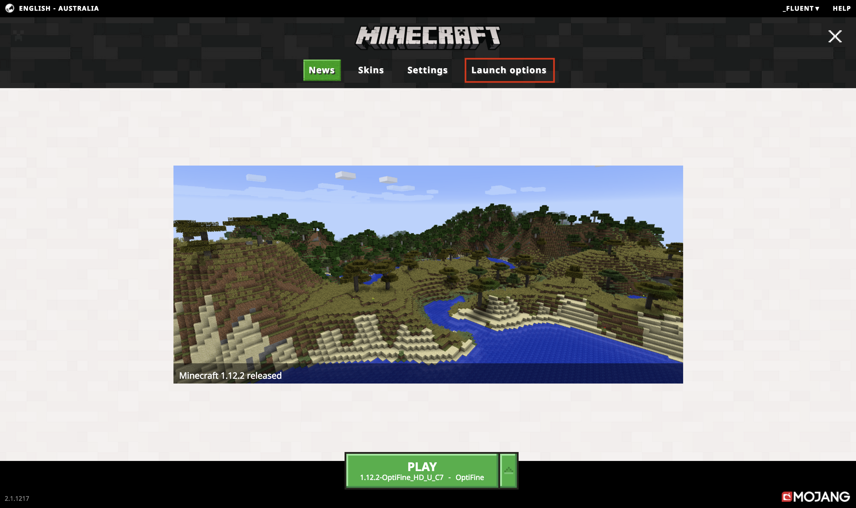 Как изменить версию minecraft java edition