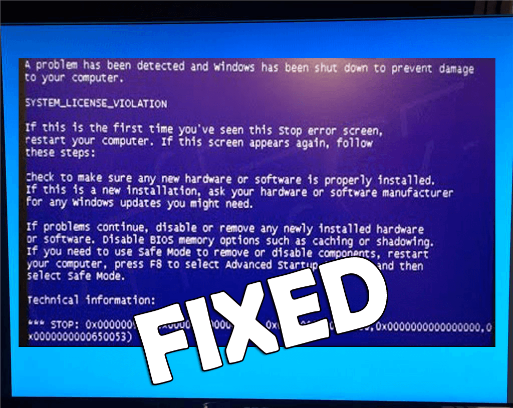 Синий экран с ошибкой driver power state failure (0x0000009f)