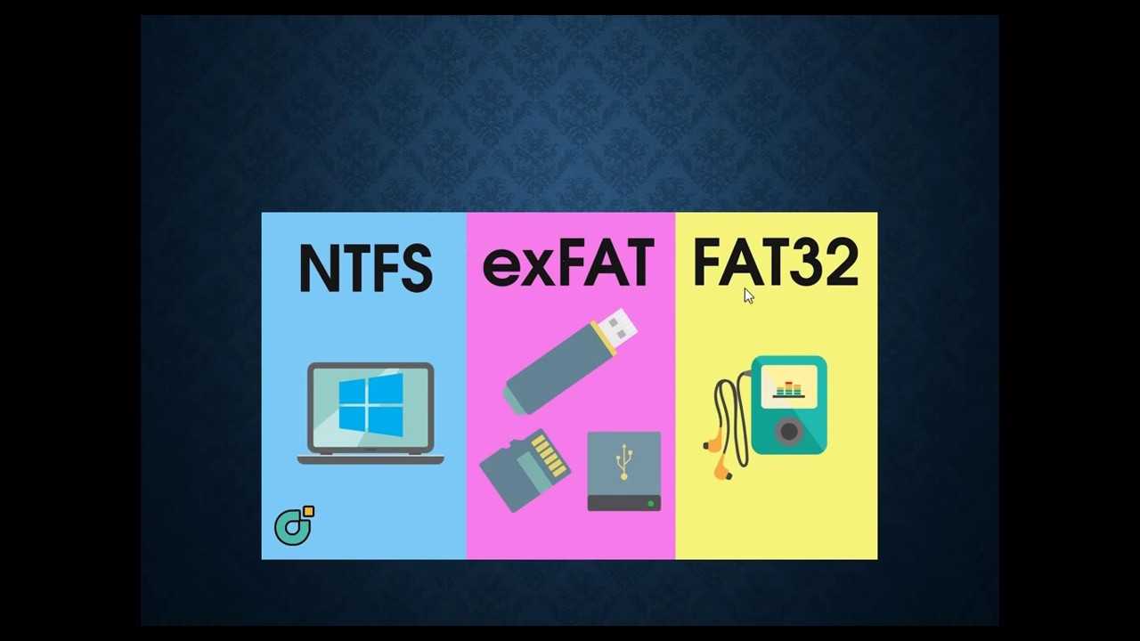 Fat32, exfat или ntfs? выбери свой собственный формат