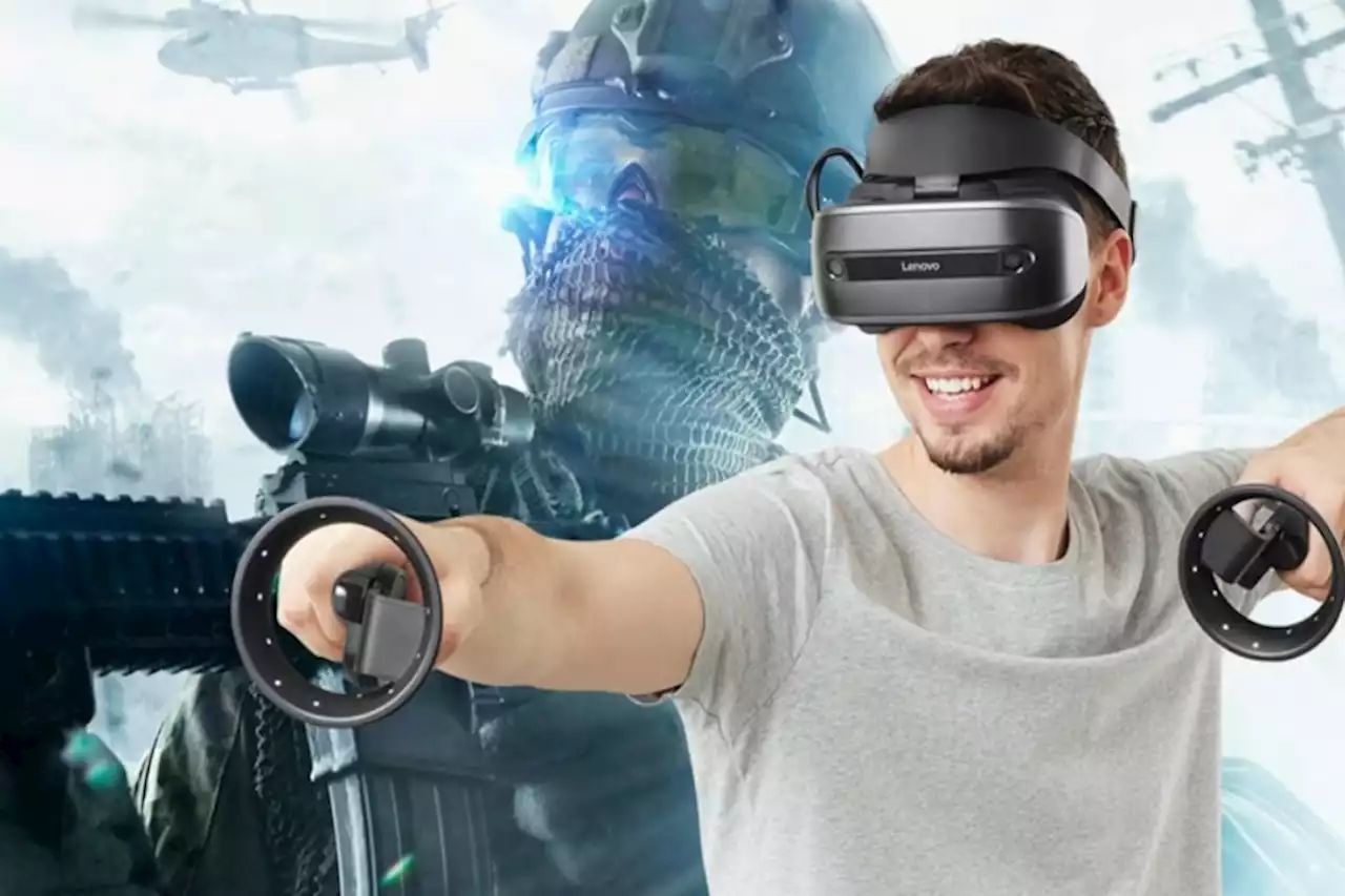 Купить очки днс. Леново шлем виртуальной реальности. Виар шлем 3. Очки ВИРТУАЛЬНОСТИ реальности. Игровые очки.