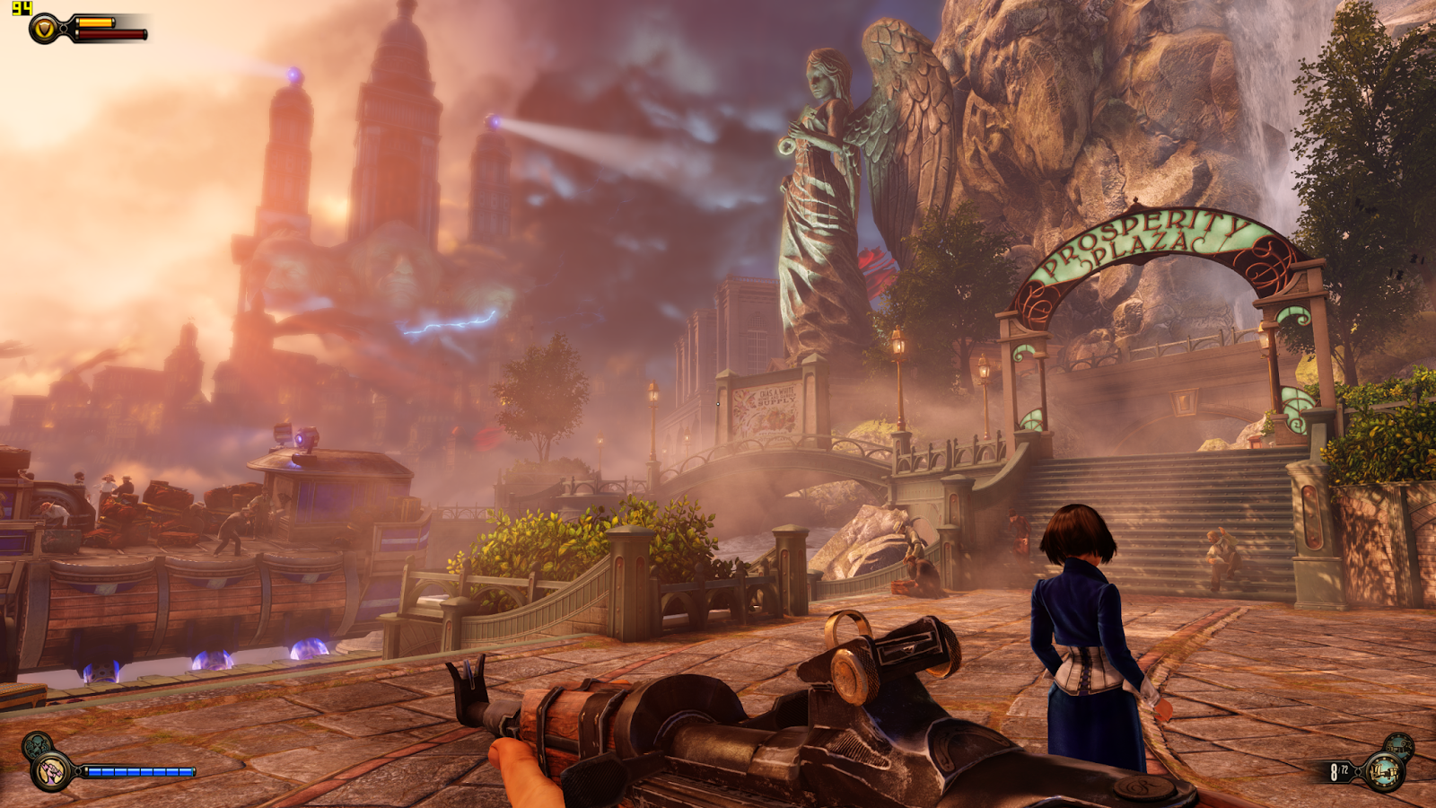 Требовательные игры на пк. Игра Bioshock Infinite. Bioshock Infinite шутер. Bioshock 3 Infinite Remastered. Биошок Инфинити 2.